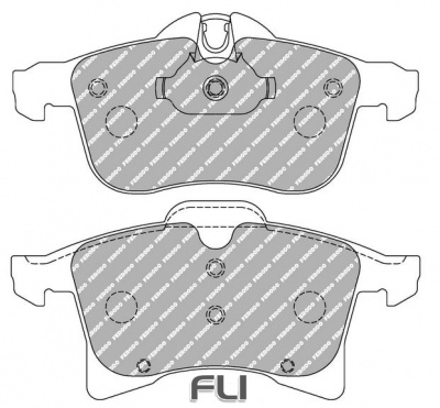 Ferodo Remblok FCP1640H - DS2500