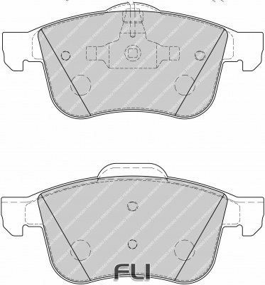 Ferodo Remblok FCP1805H - DS2500