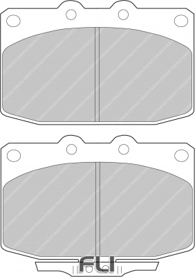 Ferodo Remblok FCP483H - DS2500