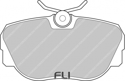 Ferodo Remblok FCP660H - DS2500