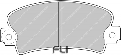 Ferodo Remblok FCP72H - DS2500
