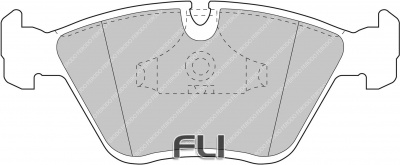 Ferodo Remblok FCP779H - DS2500