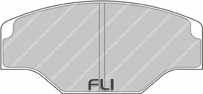 Ferodo Remblok FRP201H - DS2500