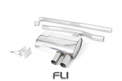 GPF Bypass Non-Resonated (Luider) with Dual GT-90 Burnt Titanium