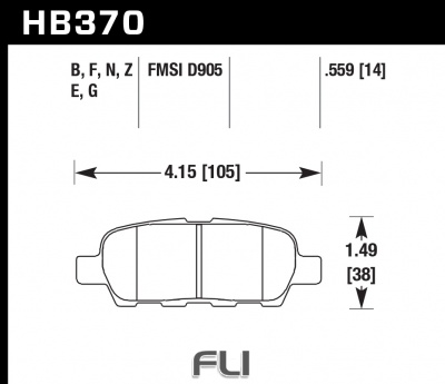 HB370Z.559 - Performance Ceramic