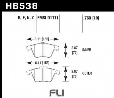 HB538Z.760 - Performance Ceramic