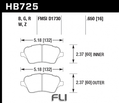 HB725Z.650 - Performance Ceramic