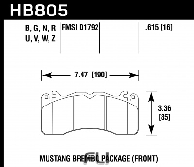 HB805Z.615 - Performance Ceramic