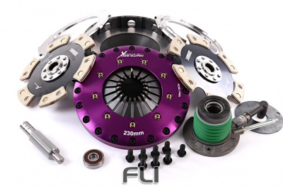 KCR23636-2E Xtreme Performance - 230mm Rigid Ceramic Twin Plate Clutch Kit Incl Flywheel & CSC 1800Nm