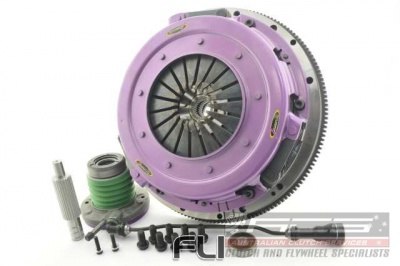KCR27632-2G Xtreme Performance - 270mm Organic Twin Plate Clutch Kit Incl SMF Flywheel & CSC