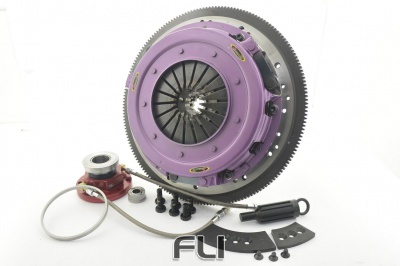 KFD27639-2G Xtreme Performance - 270mm Organic Twin Plate Clutch Kit Incl Flywheel & CSC