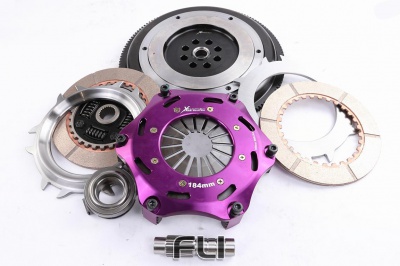 KHN18527-2B Xtreme Performance - 184mm Spring Ceramic Twin Plate Clutch Kit Incl Flywheel 1220Nm