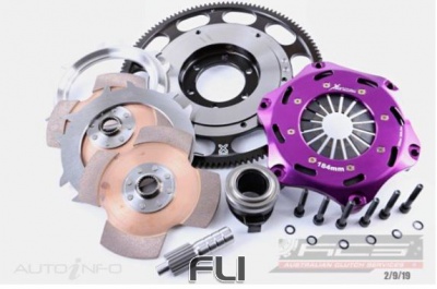KMZ18522-2EL Xtreme Performance - 184mm Rigid Ceramic Twin Plate Clutch Kit Incl Flywheel