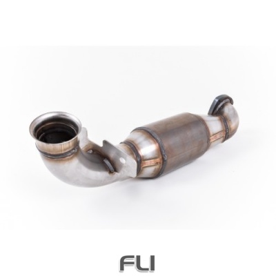 Large Bore Downpipe and Hi-Flow Sports Cat