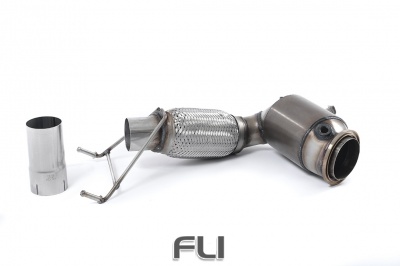 Large Bore Downpipe and Hi-Flow Sports Cat