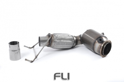 Large Bore Downpipe and Hi-Flow Sports Cat