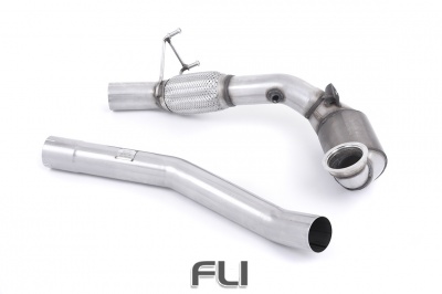 Large Bore Downpipe and Hi-Flow Sports Cat
