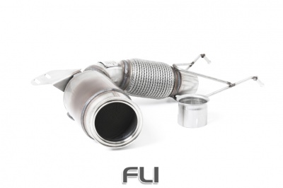 Large Bore Downpipe and Hi-Flow Sports Cat 200 Cell