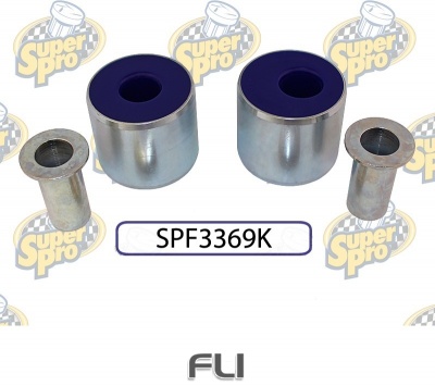 LOWER CONTROL ARM INNER REAR BUSH KIT 1 X STANDARD & 1 X OFFSET (APROX 1.5 DEGREE CASTER SPLIT) SPF3369K