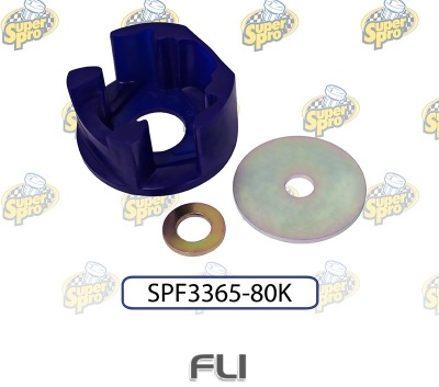 LOWER TORQUE ARM INSERT TO SUIT IKO199867P OE MOUNT  (SPORTS 80 DURO) SPF3365-80K