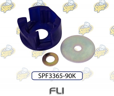 LOWER TORQUE ARM INSERT TO SUIT IKO199867P OE MOUNT  (SPORTS 90 DURO) SPF3365-90K