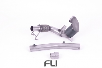 MILLTEK Hi-Flow Sports Cat and Downpipe