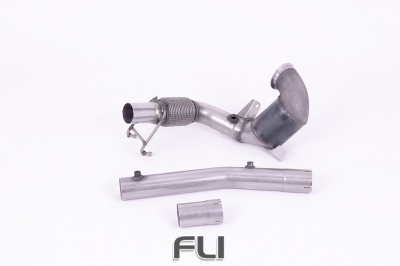 MILLTEK Hi-Flow Sports Cat and Downpipe
