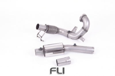 MILLTEK Large-bore Downpipe and De-cat