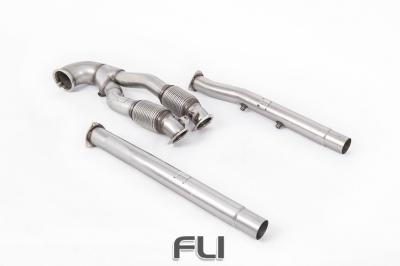 MILLTEK LARGE-BORE DOWNPIPE AND DE-CAT SSXAU897