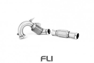 MILLTEK Large Bore Downpipe and Hi-Flow Sports Cat