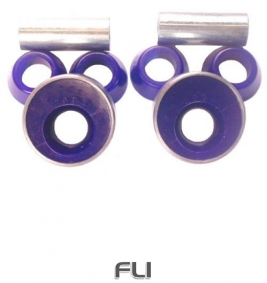 MITSUBISHI 380 FRT LOWER CONTROL ARM INNER REAR BUSH KIT 2 X OFFSET SPF3085K