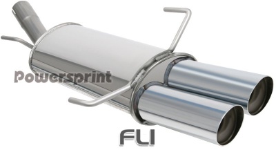 Opel Zafira einddemper