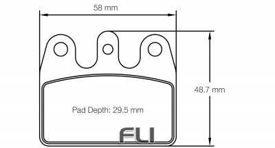 Pagid Racing K 1 Remblokken