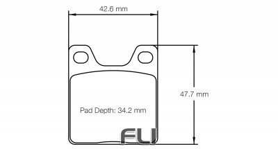 Pagid Racing K 1 Remblokken