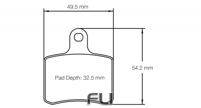 Pagid Racing K 2 Remblokken