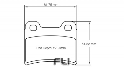 Pagid Racing K 2 Remblokken