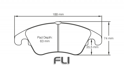 Pagid Racing RS19 Remblokken