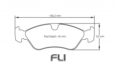 Pagid Racing RS 42 Remblokken