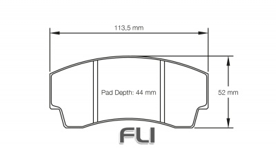 Pagid Racing RS 42 Remblokken