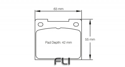 Pagid Racing RS 42 Remblokken