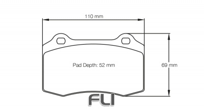 Pagid Racing RS 44 Remblokken