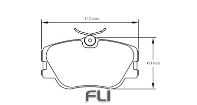 Pagid Racing RSH 29E Remblokken