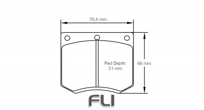 Pagid Racing RSH 29E Remblokken