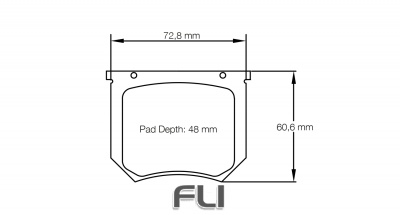 Pagid Racing RSH 29E Remblokken