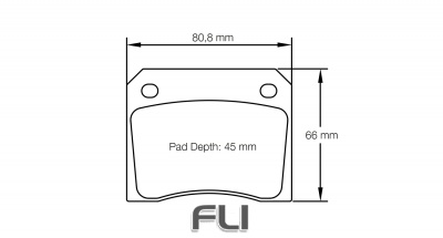 Pagid Racing RSH 29E Remblokken