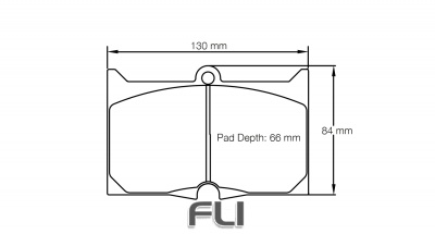 Pagid Racing RSH 29E Remblokken