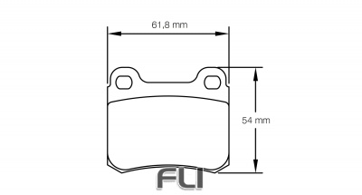 Pagid Racing RSH 42 Remblokken