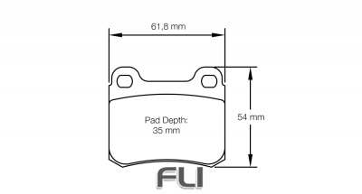 Pagid Racing RSH 42 Remblokken