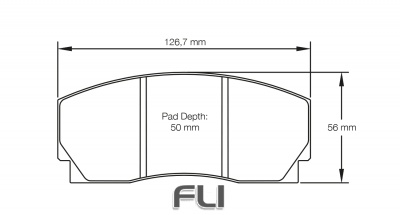 Pagid Racing RSH 42 Remblokken