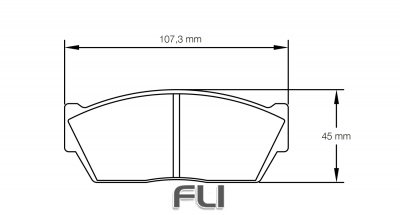 Pagid Racing RSH 42 Remblokken